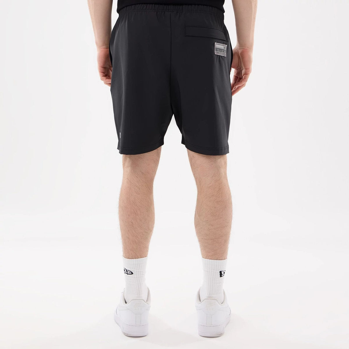 Las Vegas Raiders NFL Match Black Oversized Shorts-klyvox