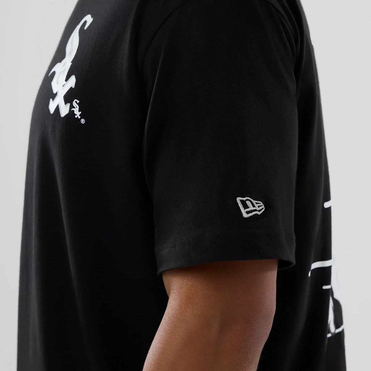 Chicago White Sox MLB Graphic Black T-Shirt-klyvox