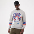 Toronto Blue Jays MLB Sport Classic Grey Crew Neck Sweater-klyvox