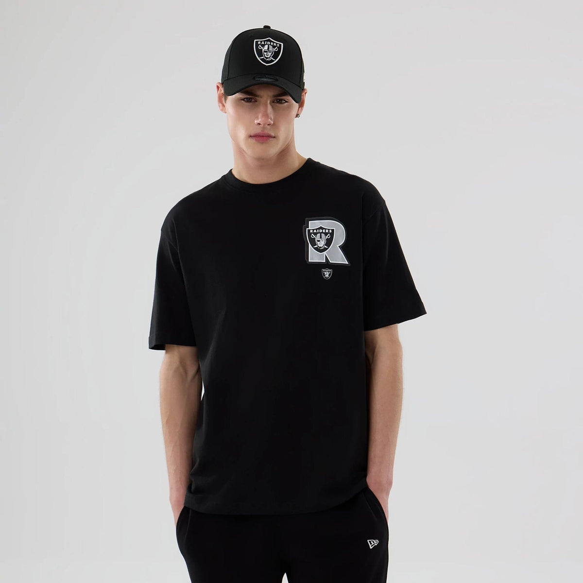 Las Vegas Raiders NFL Graphic Black T-Shirt-klyvox