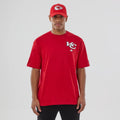 Kansas City Chiefs NFL Graphic Red T-Shirt-klyvox