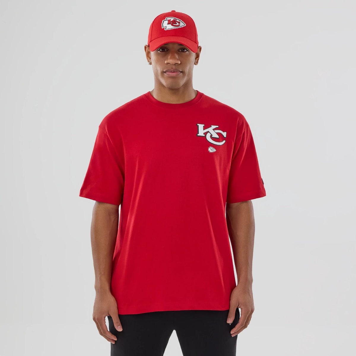 Kansas City Chiefs NFL Graphic Red T-Shirt-klyvox