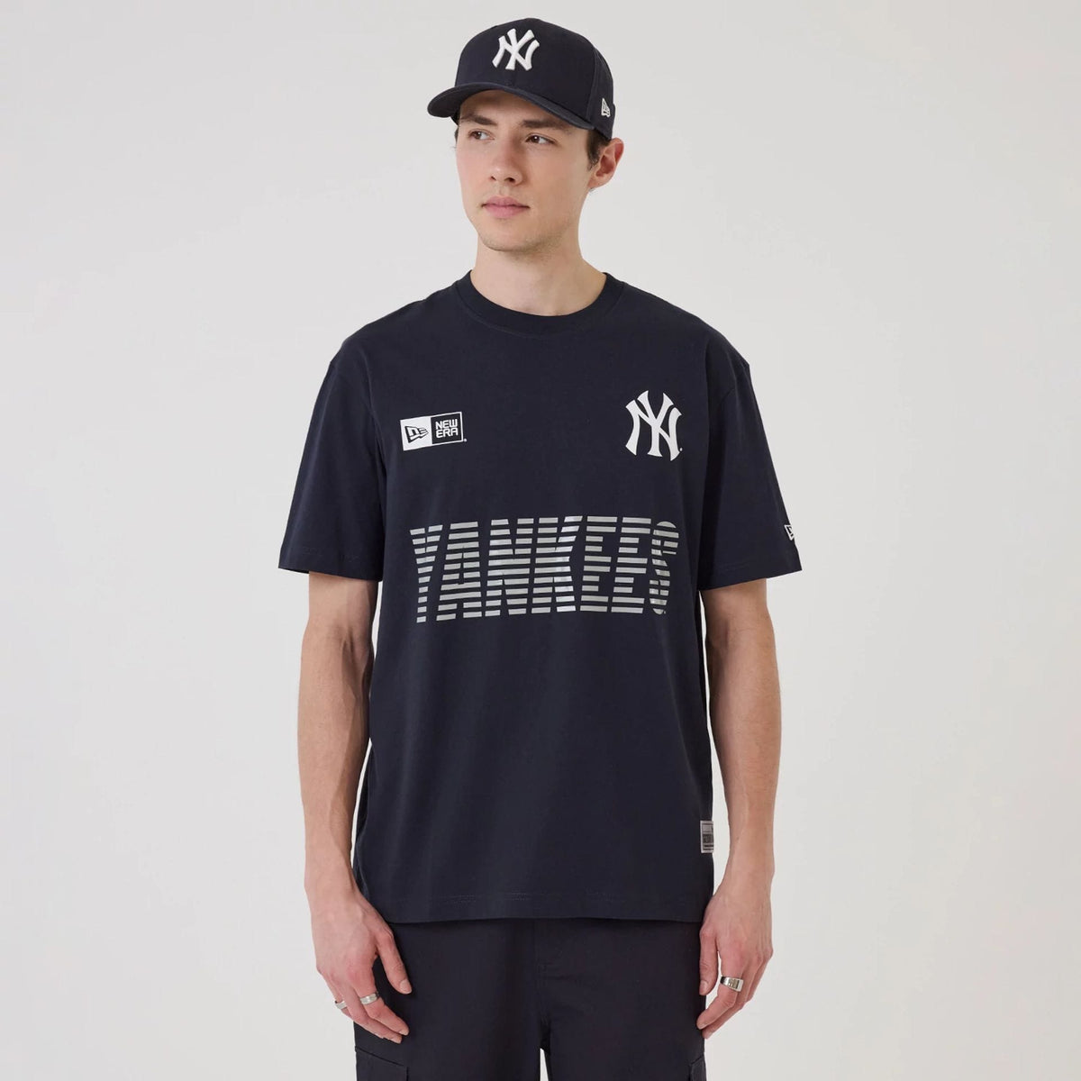 New York Yankees MLB Match Navy T-Shirt-klyvox