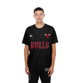 Chicago Bulls NBA Match Black T-Shirt-klyvox