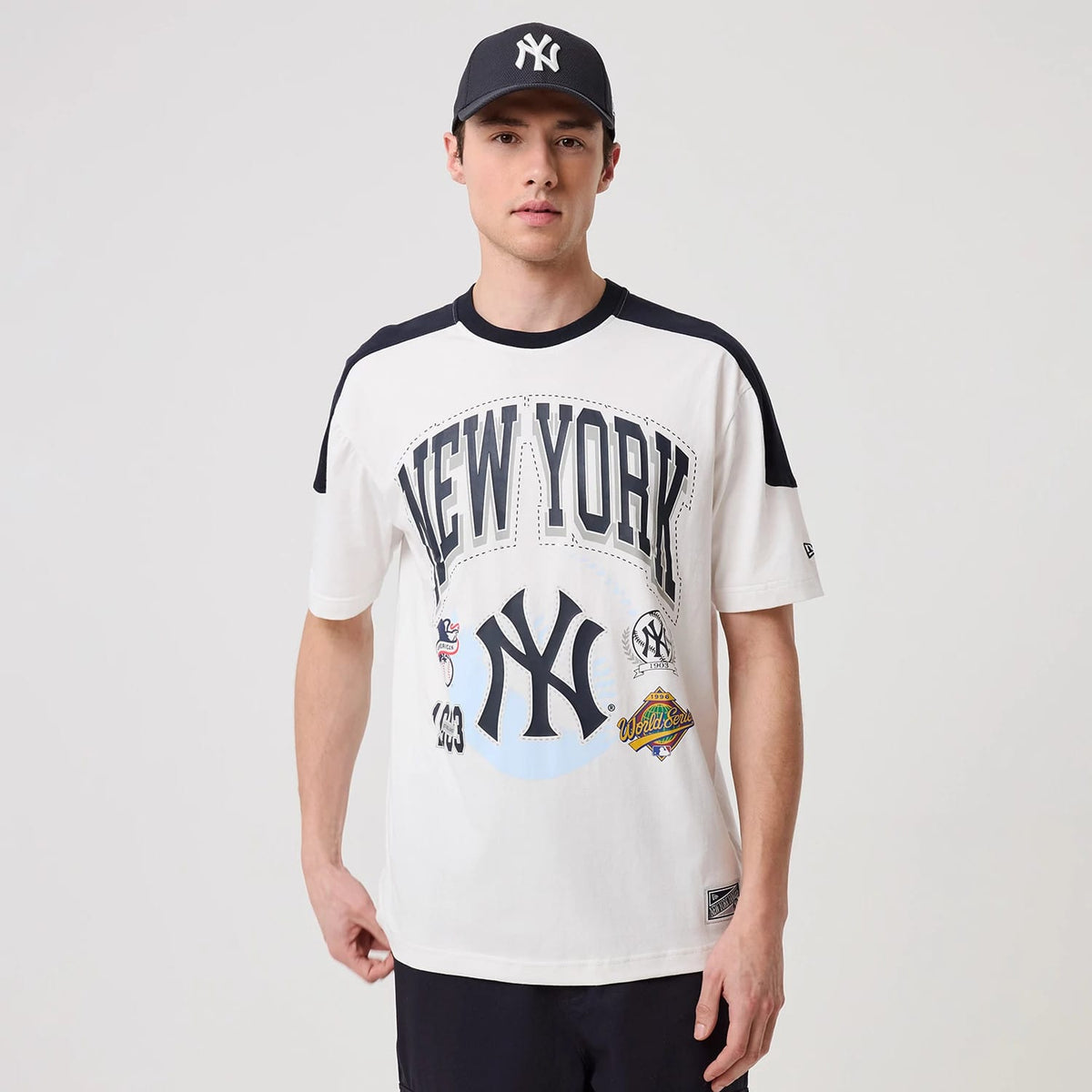 New York Yankees MLB Sport Classic White T-Shirt-klyvox