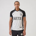 Brooklyn Nets NBA Match Black T-Shirt-klyvox