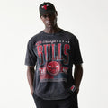 Chicago Bulls NBA Black T-Shirt-klyvox
