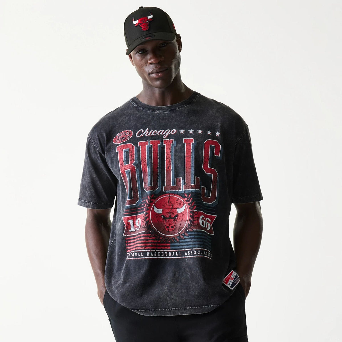 Chicago Bulls NBA Black T-Shirt-klyvox