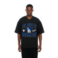 LA Dodgers MLB Black Boxy T-Shirt-klyvox