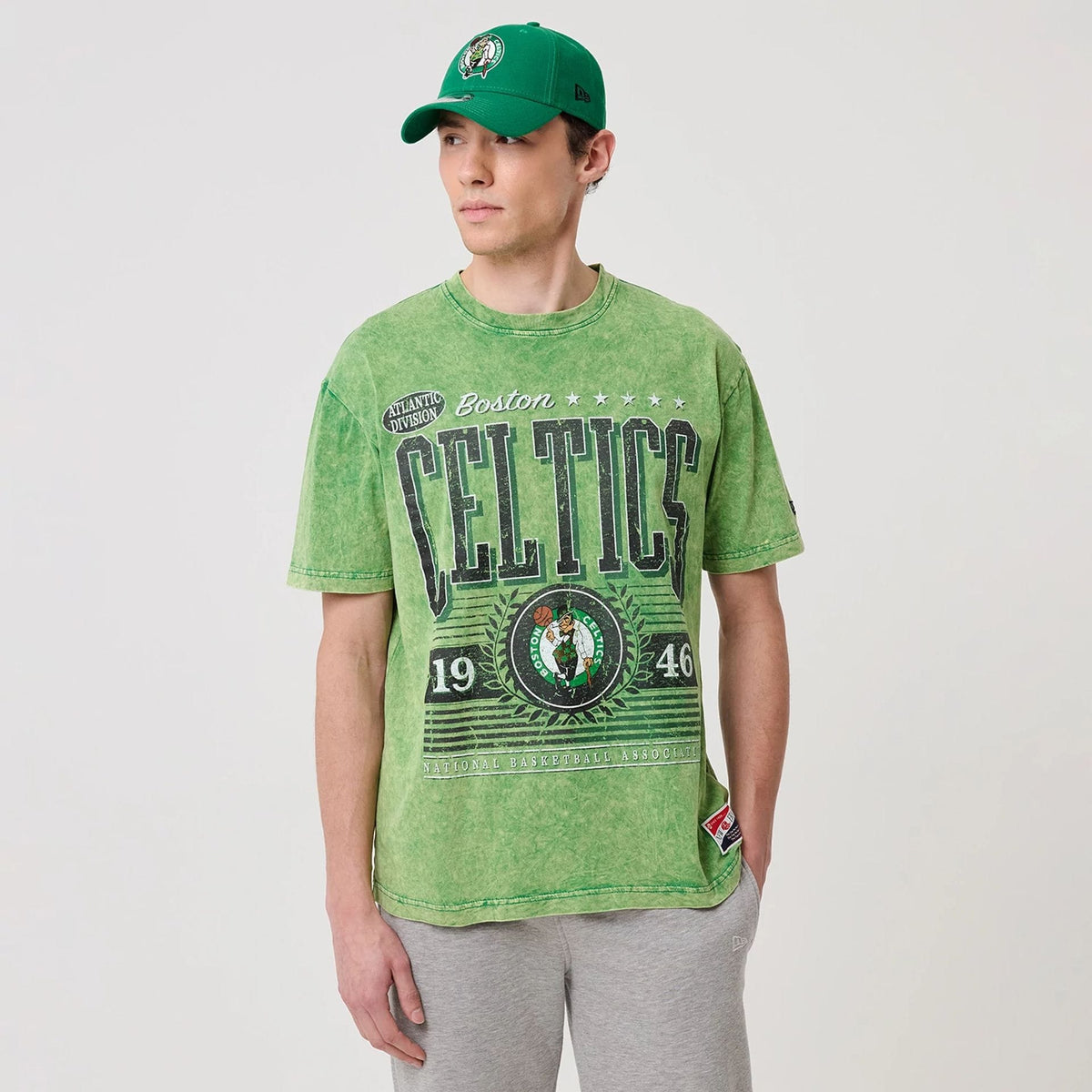 Boston Celtics NBA Green T-Shirt-klyvox