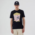New York Yankees MLB Popcorn Navy T-Shirt-klyvox