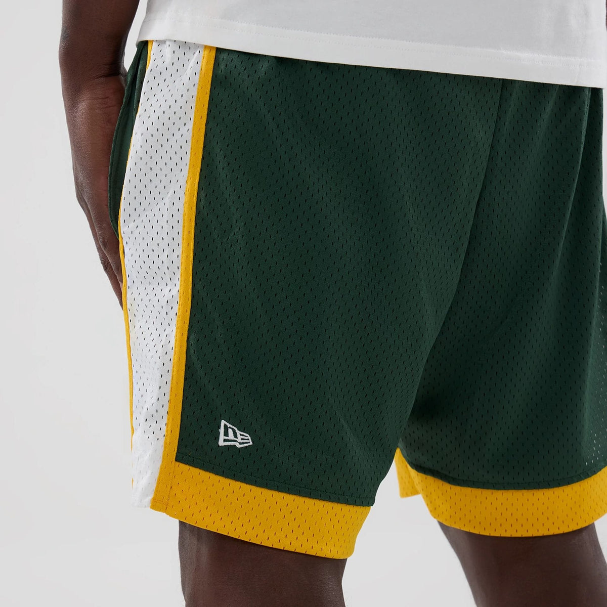 Athletics MLB Dark Green Mesh Shorts-klyvox