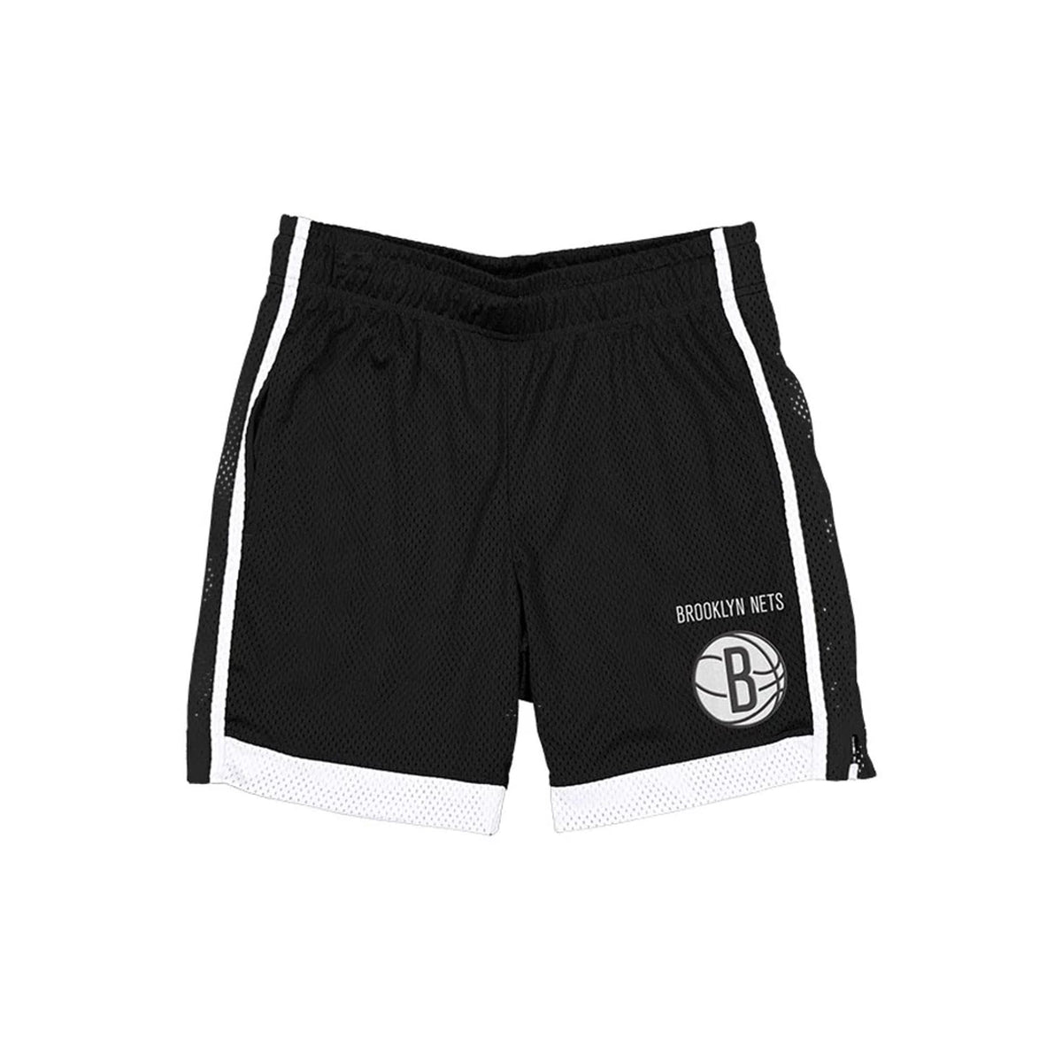 Brooklyn Nets NBA Black Mesh Shorts-klyvox