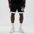 Brooklyn Nets NBA Black Mesh Shorts-klyvox