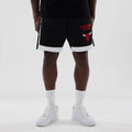 Chicago Bulls NBA Black Mesh Shorts-klyvox
