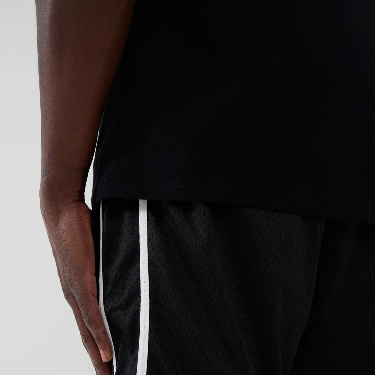 Chicago Bulls NBA Black Mesh Shorts-klyvox