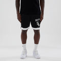 Chicago White Sox MLB Black Mesh Shorts-klyvox