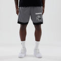 Las Vegas Raiders NFL Grey Mesh Shorts-klyvox