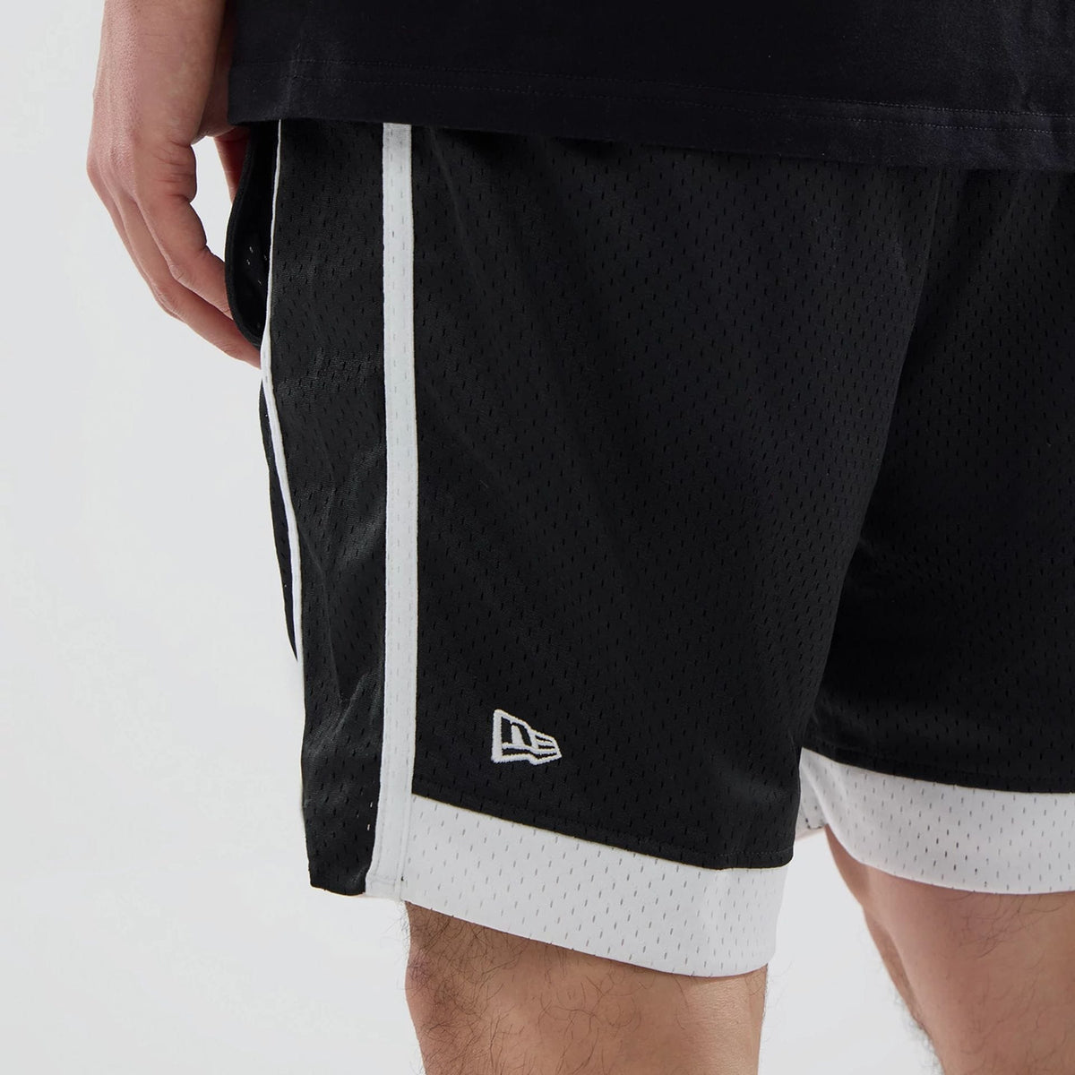 LA Kings NHL Black Mesh Shorts-klyvox