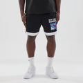 New York Rangers NHL Black Mesh Shorts-klyvox