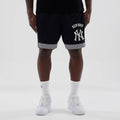 New York Yankees MLB Navy Mesh Shorts-klyvox