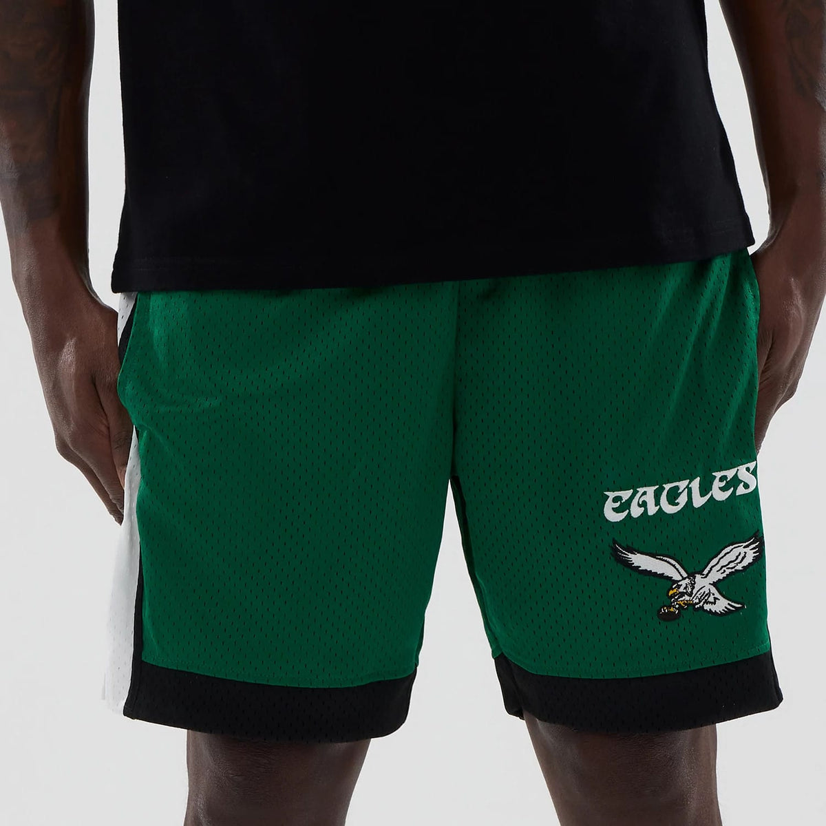 Philadelphia Eagles NFL Green Mesh Shorts-klyvox