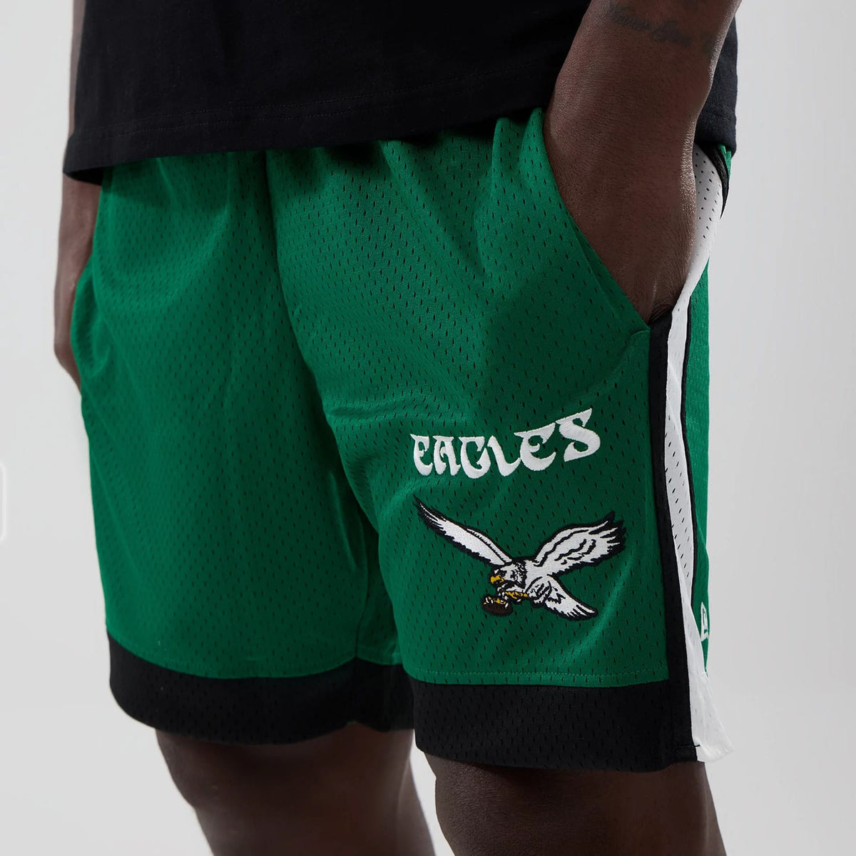 Philadelphia Eagles NFL Green Mesh Shorts-klyvox