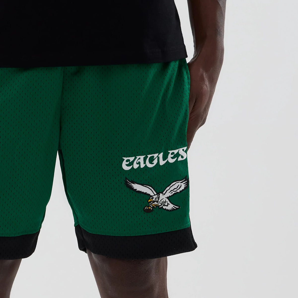 Philadelphia Eagles NFL Green Mesh Shorts-klyvox