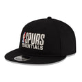 San Antonio Spurs FOG x NBA Black Retro Crown 9FIFTY Adjustable Cap-klyvox