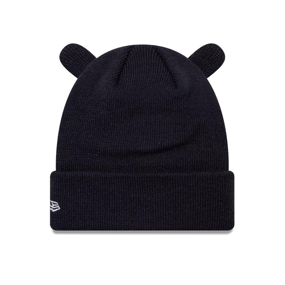 Red Bull Racing Child Ears Dark Blue Cuff Knit Beanie Hat-klyvox