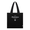 Shield Logo NFL Madrid Game 2025 Black Tote Bag-klyvox