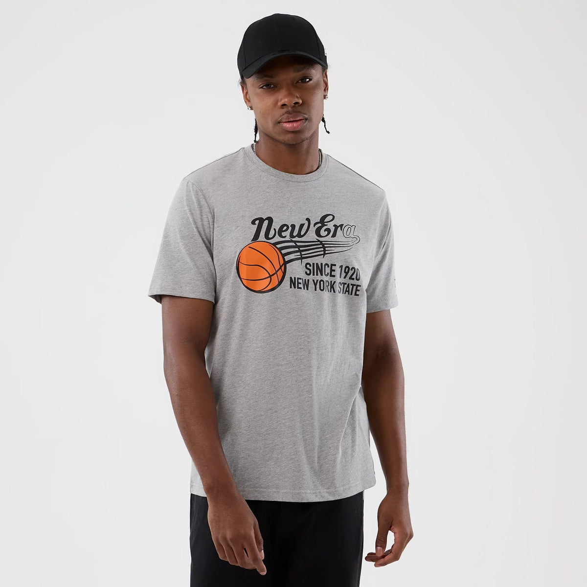 New Era Back To School Grey T-Shirt-klyvox