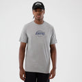 LA Lakers NBA Back To School Grey T-Shirt-klyvox
