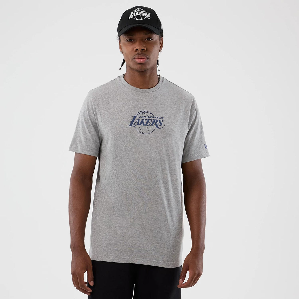 LA Lakers NBA Back To School Grey T-Shirt-klyvox