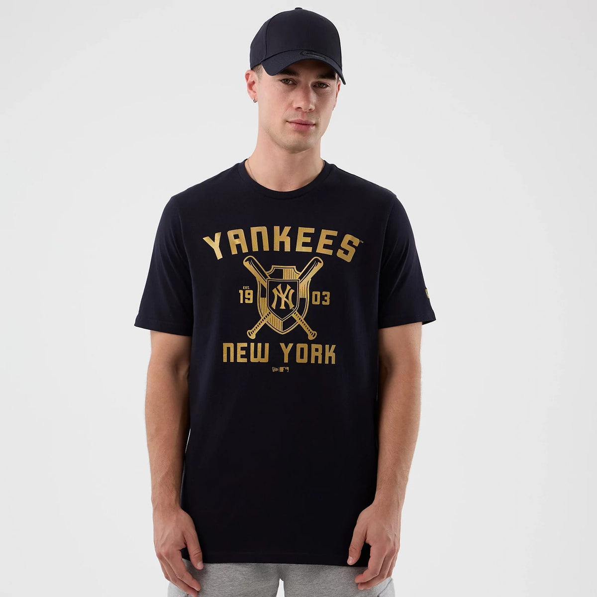 New York Yankees MLB Back To School Navy T-Shirt-klyvox