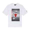 Chicago Bulls NBA Photographic White T-Shirt-klyvox