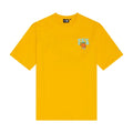 New Era Summer Graphic Yellow Oversized T-Shirt-klyvox