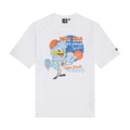New Era Character Graphic White Oversized T-Shirt-klyvox