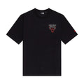 Chicago Bulls NBA Neon Graphic Black T-Shirt-klyvox