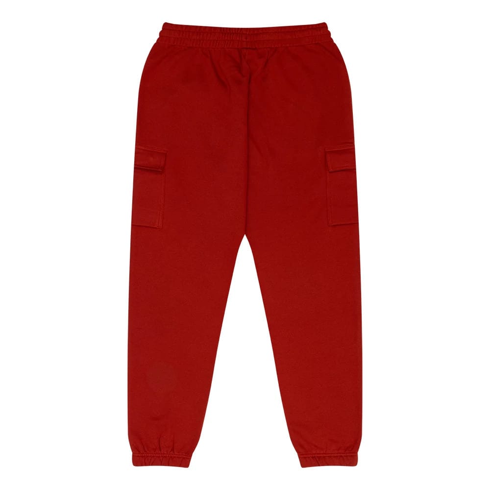 New Era Flag Dark Red Cargo Joggers-klyvox