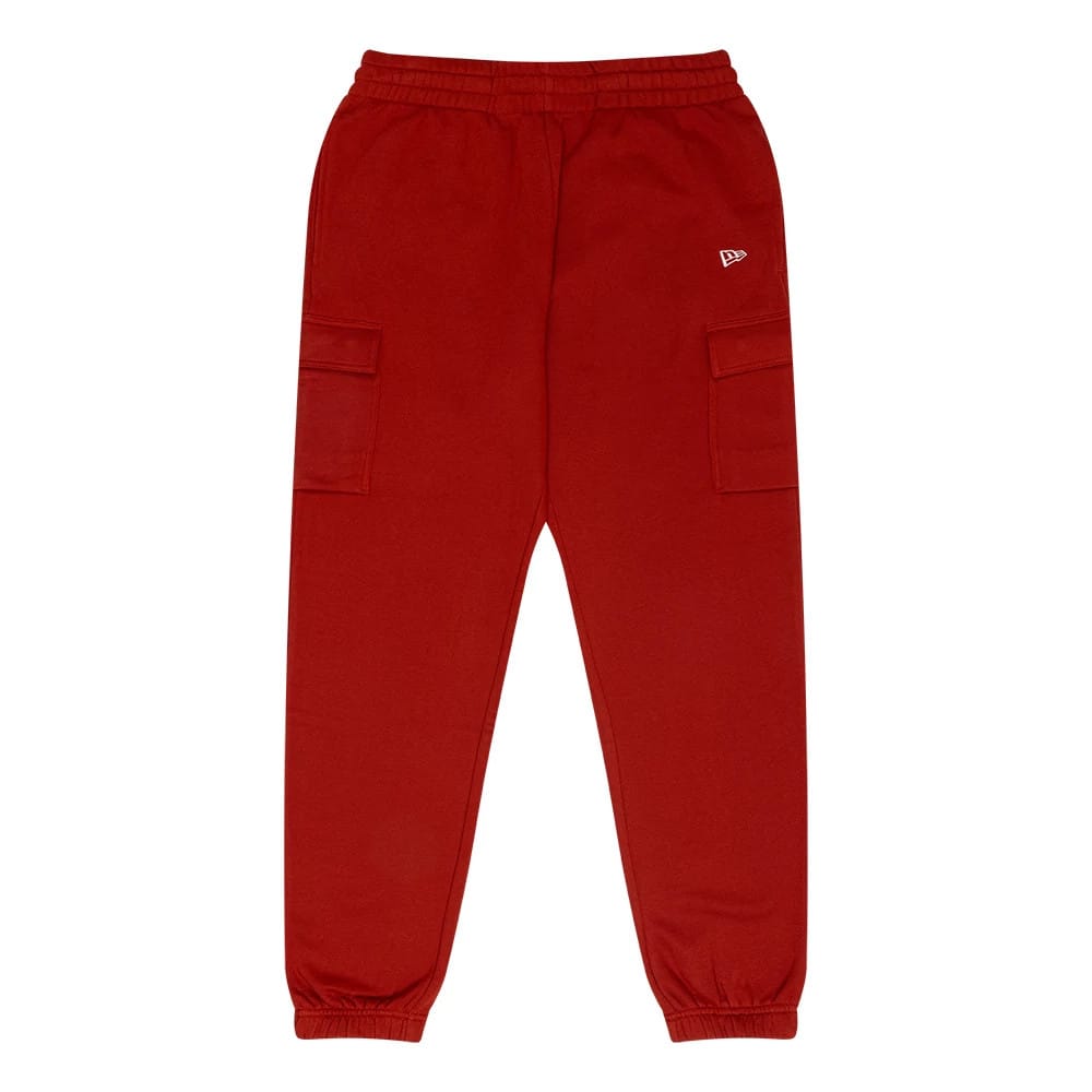 New Era Flag Dark Red Cargo Joggers-klyvox