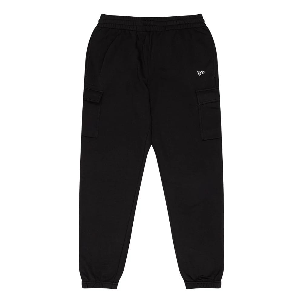 New Era Flag Black Cargo Joggers-klyvox