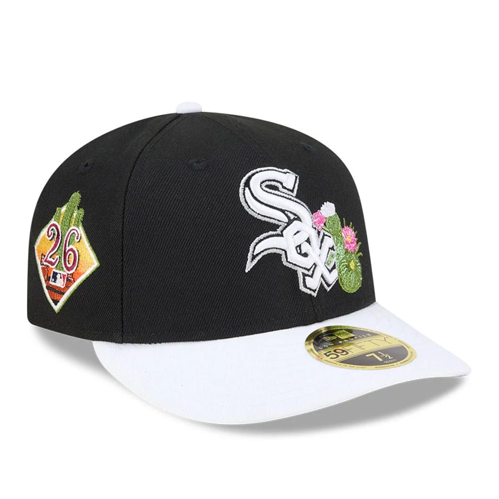 White Sox MLB Spring Training 2026 Black Low Profile 59FIFTY Fitted Cap-klyvox
