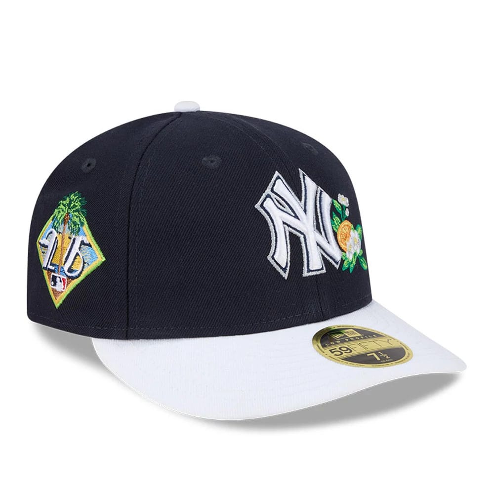 Yankees MLB Spring Training 2026 Navy Low Profile 59FIFTY Fitted Cap-klyvox