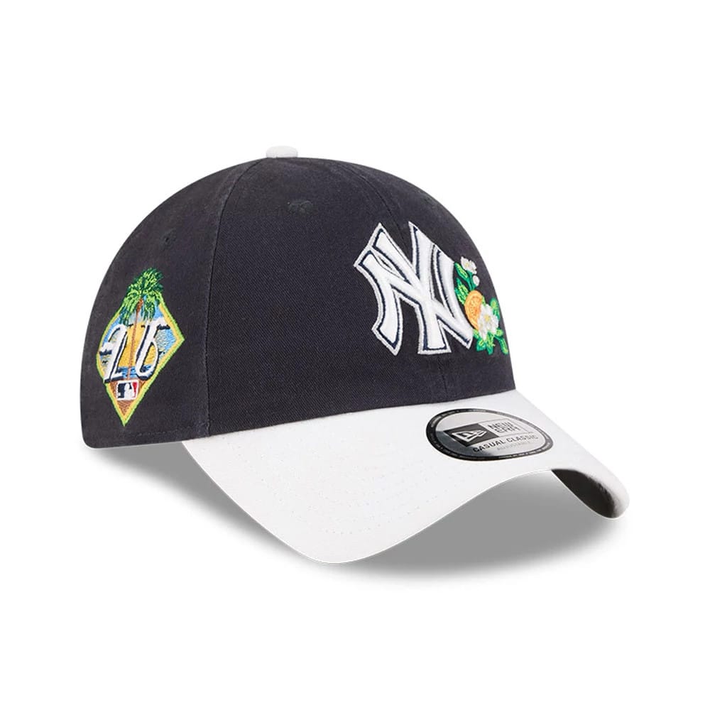 New York Yankees MLB Spring Training 2026 Navy Casual Classic Adjustable Cap-klyvox
