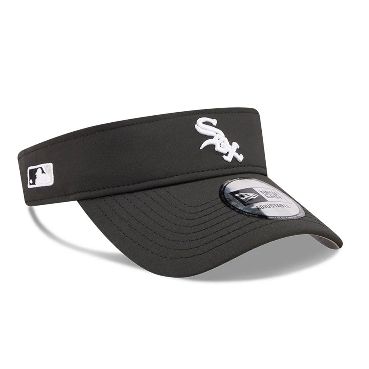Chicago White Sox MLB Spring Training 2026 Black Visor Cap-klyvox