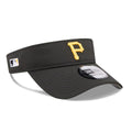 Pittsburgh Pirates MLB Spring Training 2026 Black Visor Cap-klyvox