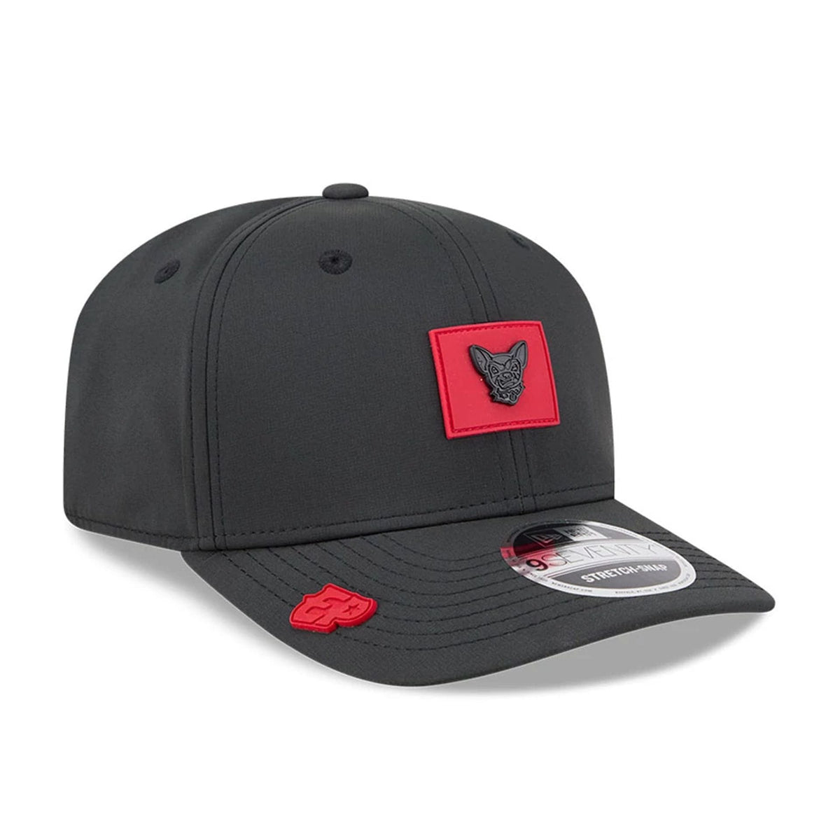 El Paso Chihuahuas MiLB Clubhouse Black 9SEVENTY Stretch Snap Adjustable Cap-klyvox