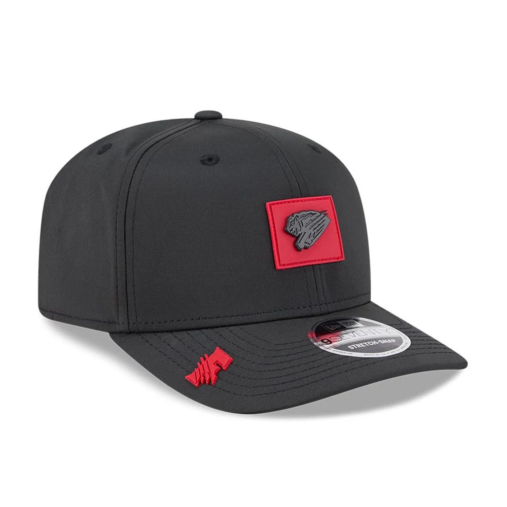 Fresno Grizzlies MiLB Clubhouse Black 9SEVENTY Stretch Snap Adjustable Cap-klyvox