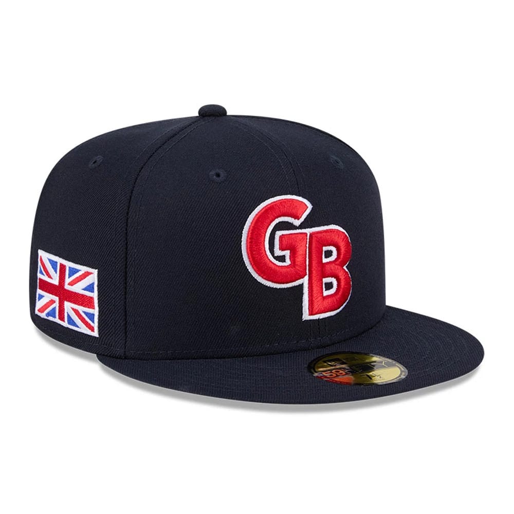 Great Britain MLB World Baseball Classic 2026 Navy 59FIFTY Fitted Cap-klyvox